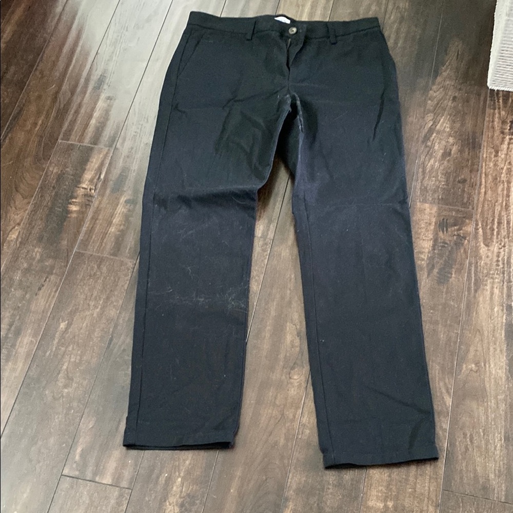 Amazon Black Chinos Straight-Leg Pants